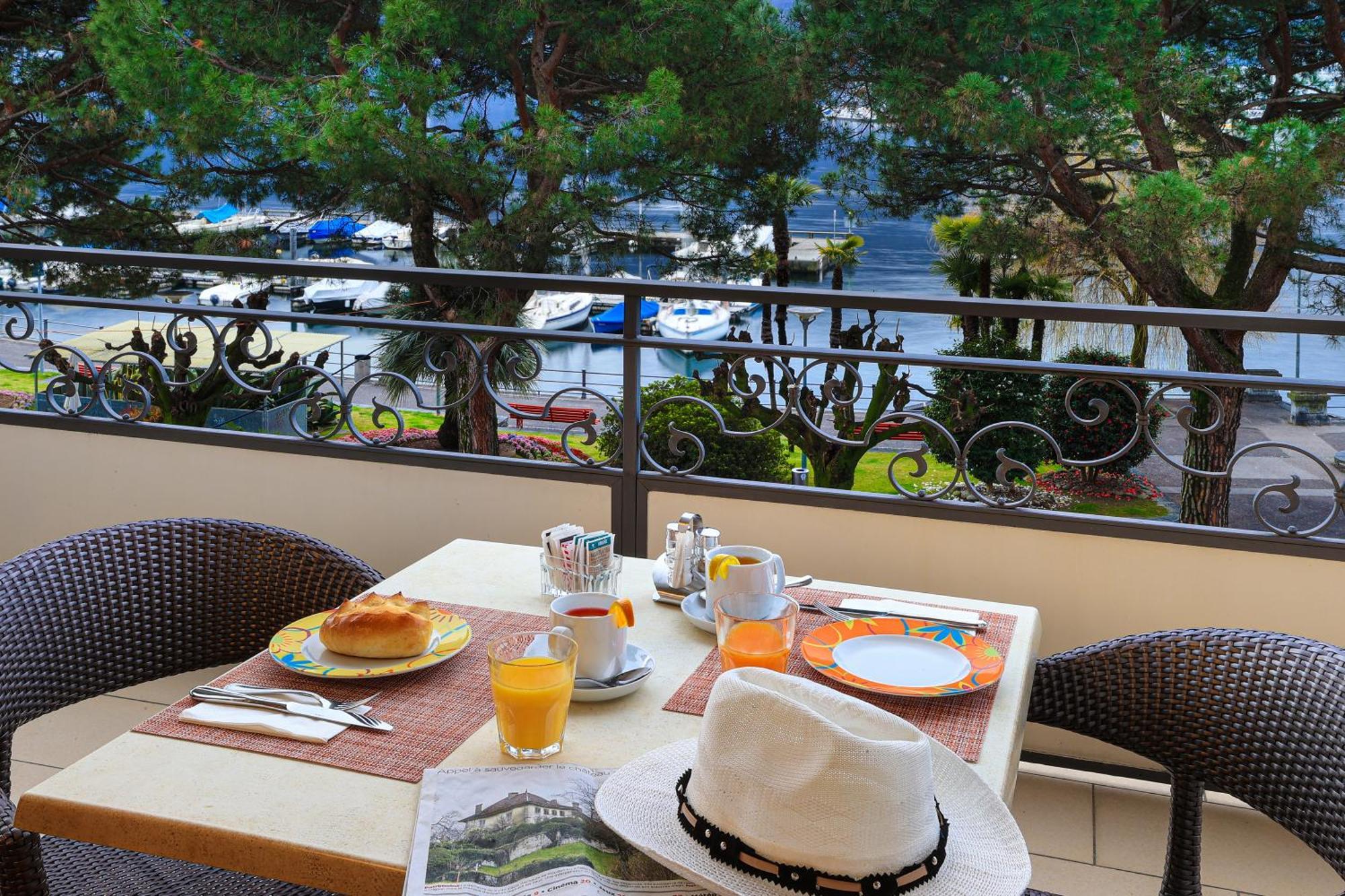 Hotel Geranio Au Lac Muralto Dış mekan fotoğraf