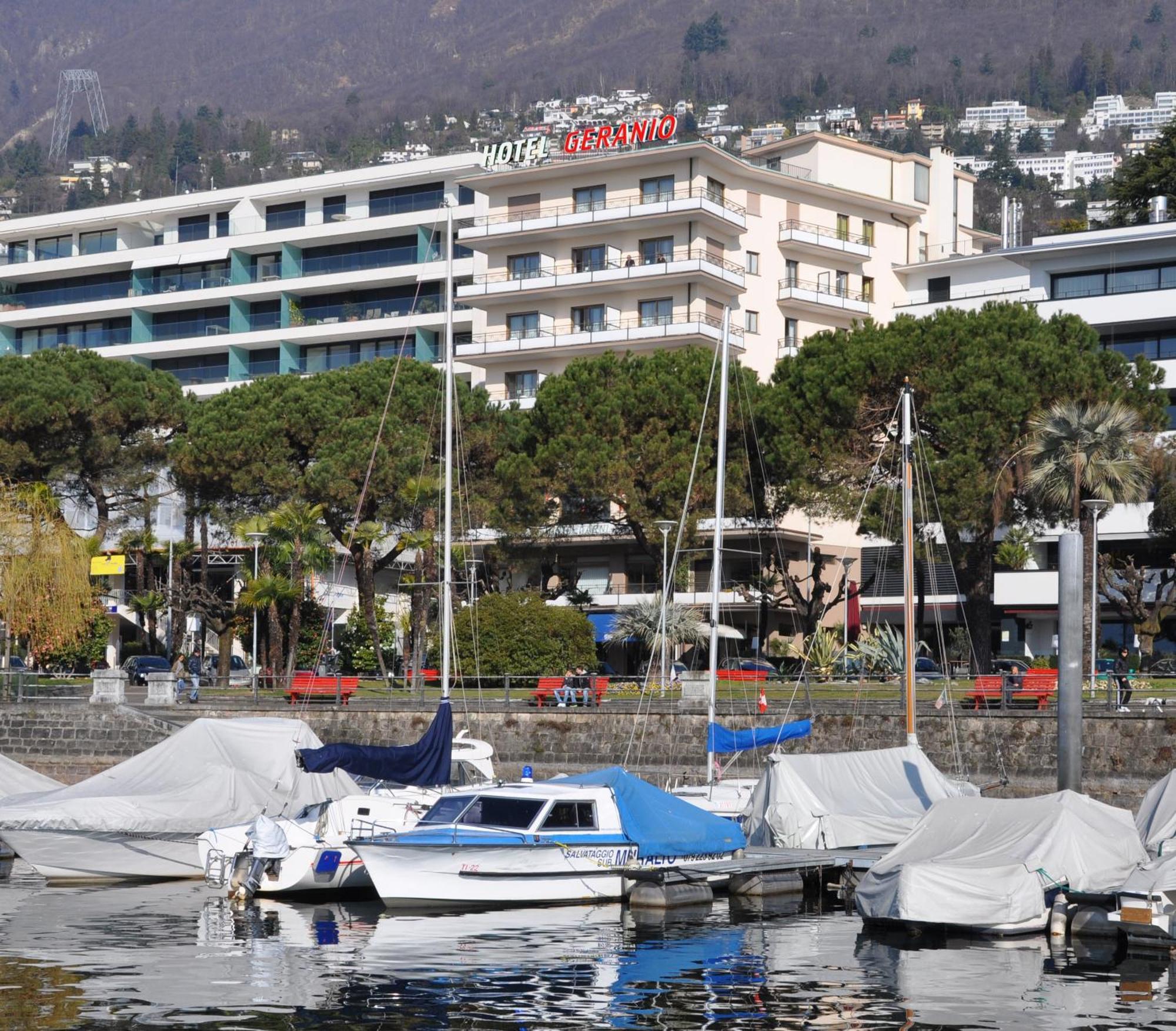 Hotel Geranio Au Lac Muralto Dış mekan fotoğraf